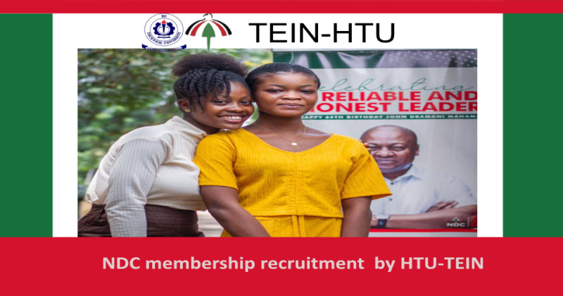 HO TECHNICAL UNIVERSITY-TEIN REGISTER MORE STUDENTS AS NDC MEMBERS